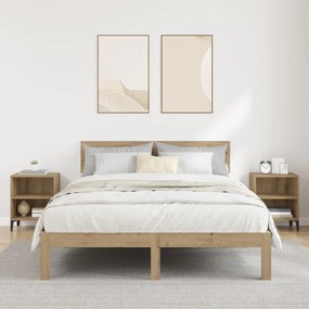 vidaXL Κομοδίνα 2 τμχ Αρτιστική Δρυς 40x30x50 εκ. Επεξεργασμένο Ξύλο