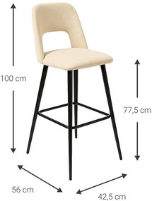 Σκαμπό μπαρ Pawel-Mpez