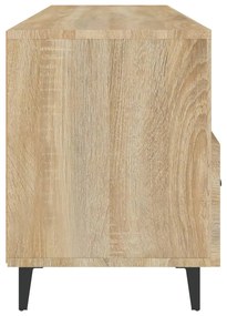 vidaXL Έπιπλο Τηλεόρασης Sonoma Δρυς 102x35x50 εκ. Επεξεργ. Ξύλο