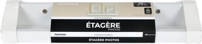 Ράφι Τοίχου (40x6x7) L-C White 6RAN890BC