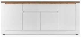 Έπιπλο Τηλεόρασης Ανθρακί Οξειδωμένο 121x43x57