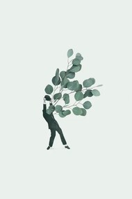 Εικονογράφηση The extravert, Maarten Léon
