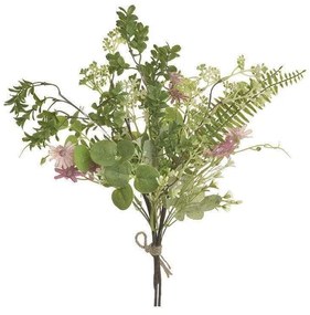 Διακοσμητικό Κλαδί-Φυτό 3-85-084-0157 45cm Green-Pink Inart Πλαστικό