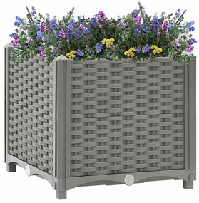 vidaXL Ζαρντινιέρα 40 x 40 x 38 εκ. από Πολυπροπυλένιο