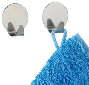 Κρεμαστράκια Αυτοκόλλητα (Σετ 2τμχ) Wenko Round Gloss 4479020100