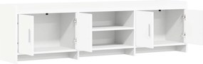vidaXL Ντουλάπι TV 168 x 33 x 47 εκ. Λευκό Επεξεργασμένο Ξύλο