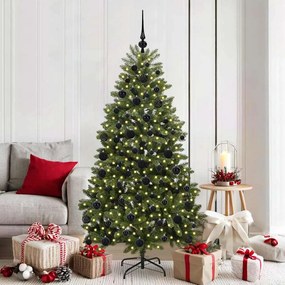vidaXL Τεχνητό Χριστουγεννιάτικο Δέντρο 180 cm 300 LED Θερμό λευκό