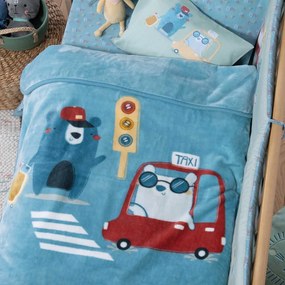 Κουβέρτα Βελουτέ Αγκαλιάς (75x100) Nef-Nef Homeware Baby Traffic