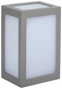 Απλίκα Φωτιστικό Τοίχου LED 12W 230V 1250lm 170° IP65 Φυσικό Λευκό Γκρι 218338 VTAC-218338-Γκρι 218338