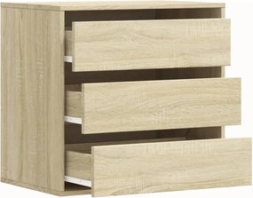 vidaXL Συρταριέρα Sonoma Δρυς 60x41x58 εκ. από Επεξεργ. Ξύλο