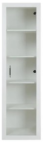 MATIS Βιτρίνα στήλη με γυάλινη πόρτα Wood 55/s Matis550609