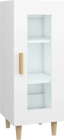vidaXL Ντουλάπι Λευκό 34,5 x 34 x 90 εκ. από Επεξεργασμένο Ξύλο