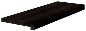vidaXL Πέλματα Σκάλας 2 τεμάχια Σκούρο καφέ 70x30x2 cm μασίφ ξύλο δρυς