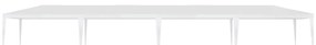 vidaXL Τέντα Εκδηλώσεων Λευκή 3 x 12 μ. από Πολυαιθυλένιο