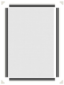 vidaXL Σήτα Εντόμων Μαγνητική για Παράθυρα Λευκή 80 x 120 εκ.