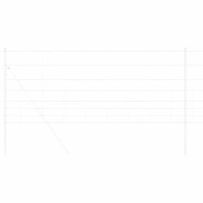 vidaXL Χαλύβδινος Φράχτης 1 x 25μ Γαλβανισμένος