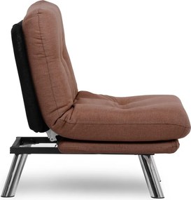 1-Seat Sofa-Bed Misa Small Solo - Light Brown Light Brown
