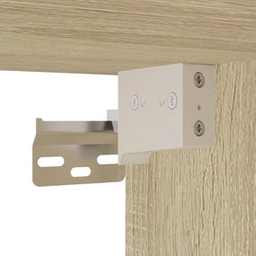 Ντουλάπι Αποθήκευσης Στενό Δρυς 50x42,5x225 εκ. Επεξεργ. Ξύλο 3281303