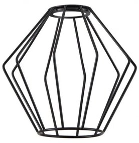 Καπέλο Φωτιστικού Μαύρο Πλέγμα 20x20cm Adept 77-8259 Homelighting 77-8259 Μαύρο