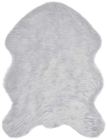 vidaXL Χαλί από τεχνητό πρόβειο δέρμα TAFALLA Γκρι 80 x 120 cm