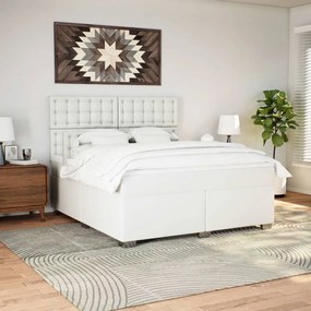 ΚΡΕΒΑΤΙ BOXSPRING ΜΕ ΣΤΡΩΜΑ ΛΕΥΚΟ 180X200 ΕΚ. ΣΥΝΘΕΤΙΚΟ ΔΕΡΜΑ 3290733