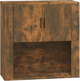 vidaXL Ντουλάπι Τοίχου Καπνιστή Δρυς 80x33x80 εκ. Επεξεργασμένο Ξύλο