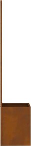 vidaXL Οθόνη Ιδιωτικότητας Κήπου Σκ rusty 32 x 32 x 150 εκ
