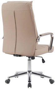 Καρέκλα Γραφείου Siquel Cappuccino PU 58x65x120εκ. 58x65x108 εκ.