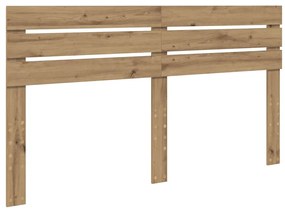vidaXL Κεφαλάρι με κεφαλάρι Artisan Oak 200 cm Επεξεργασμένο ξύλο