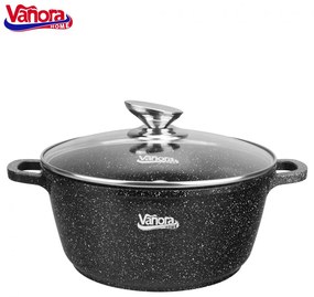 Vanora VN-ME-20CL Βαθιά Κατσαρόλα από Αλουμίνιο 2.6lt / 20cm