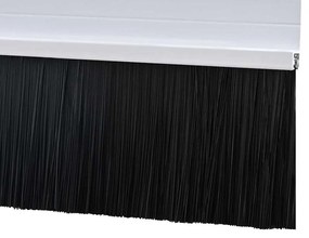 vidaXL Αυτοκόλλητες σφραγίδες πόρτας 2 pcs Λευκό 100 cm