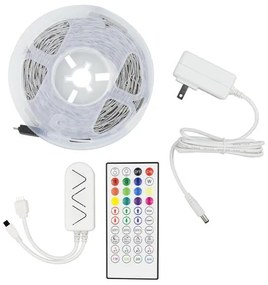 ΤΑΙΝΙΑ LED PIXEL KIT RGB 5 ΜΕΤΡΩΝ 12V + DRIVER + Wifi CONTROLLER ΜΕ ΜΟΥΣΙΚΗ IP20 145-70045