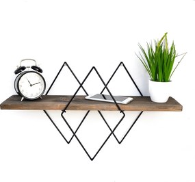 Wall Shelf Wr033 Walnut
Black