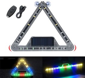 Ηλιακής φόρτισης τρίγωνο έκτακτης ανάγκης - Solar Emergency Roadside Triangle-Z791412-50590