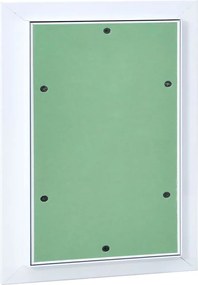 vidaXL Πάνελ Πρόσβασης Πράσινο και Ασημί 25 x 35 εκ