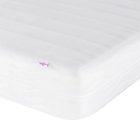 vidaXL Στρώμα Αφρού Σκληρότητα H2 H3 Λευκό 200x220 εκ.