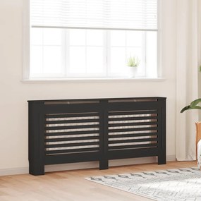 vidaXL Κάλυμμα Καλοριφέρ Μαύρο 172 x 19 x 81,5 εκ. από MDF