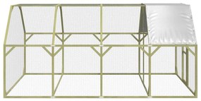 vidaXL Κοτέτσι 268x400x190 εκ. από Μασίφ Εμποτισμένο Ξύλο Πεύκου