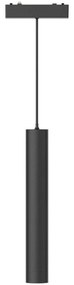 Φωτιστικό Κρεμαστό Μαγνητικής Ράγας Ultra-Thin T05505-BL Φ3x30cm Led 480lm 6W Black Inlight