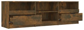 vidaXL Έπιπλο Τηλεόρασης Καπνιστή Δρυς 150x33,5x45 εκ. Επεξεργ. Ξύλο