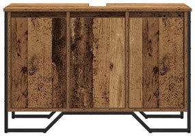vidaXL Ντουλάπι Λεκάνης Παλιό Ξύλο 91 x 35 x 60 εκ Επεξεργασμένο ξύλο