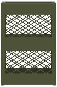 vidaXL Στήριγμα ομπρέλας ελιάς, 28x12x41 εκ., Ατσάλι
