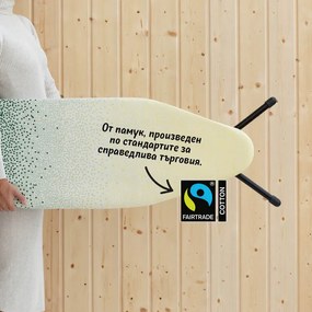 Τραπέζι σιδερώματος Brabantia D 1008898, 135x45 cm, 7 θέσεις ρύθμισης, ανθεκτική στη θερμότητα ζώνη σιδερώματος, κίτρινο/πράσινο