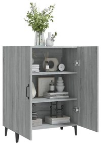 vidaXL Ντουλάπι Γκρι Sonoma 70 x 34 x 90 εκ. από Επεξεργασμένο Ξύλο