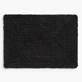 Σουπλά Ural LBTCAURAL35NEG 35x50cm Black Calma House Jute