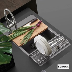 Schock Mono 15180 Silverstone - Νεροχύτης Κουζίνας Γρανίτη 78x51