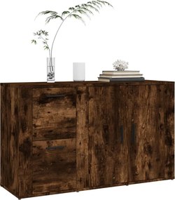 vidaXL Ντουλάπι Καπνιστή Δρυς 100x33x59,5 εκ. από Επεξεργασμένο Ξύλο