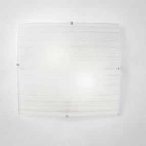 Φωτιστικό Οροφής - Πλαφονιέρα I-Celine-PL30 E27 30x30x9cm White Luce Ambiente Design