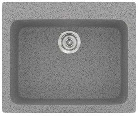 Sanitec Classic 331 Granite Grey Ένθετος Νεροχύτης