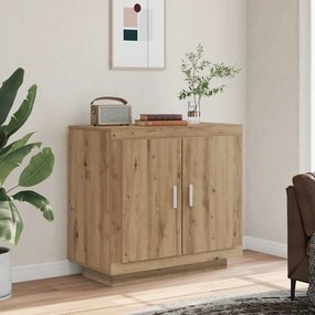 vidaXL Μπουφές Τεχνίτης Δρυς 80x40x75 εκ. από Επεξεργασμένο Ξύλο